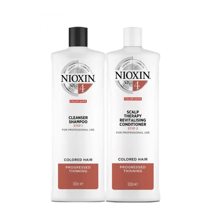 1000ml Nioxin System 4 Shampoo and Conditioner Pack - Hair Network