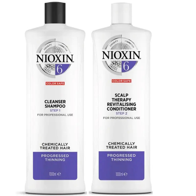 1000ml System 6 Shampoo & Conditioner Pack Nioxin