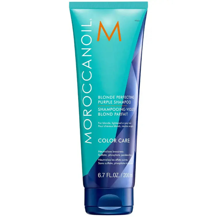 Moroccanoil Blonde Perfecting Purple Shampoo 200ml Moroccanoil