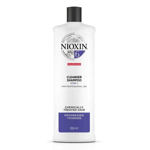 Nioxin System 6 Cleanser 1000ml - Hair Network
