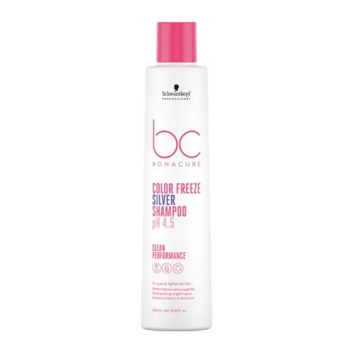 Schwarzkopf  BC pH 4.5 Color Freeze Silver Shampoo-250ml Schwarzkopf