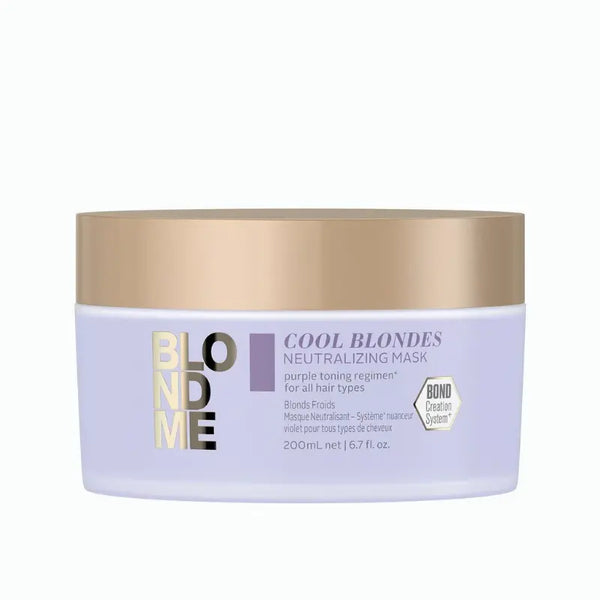 Schwarzkopf BLONDME Cool Blondes Neutralizing Mask- 200ml Schwarzkopf