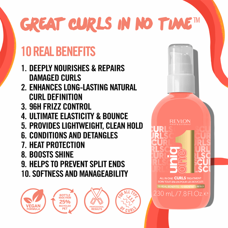 UniqOne Curls Treatment- 230ml
