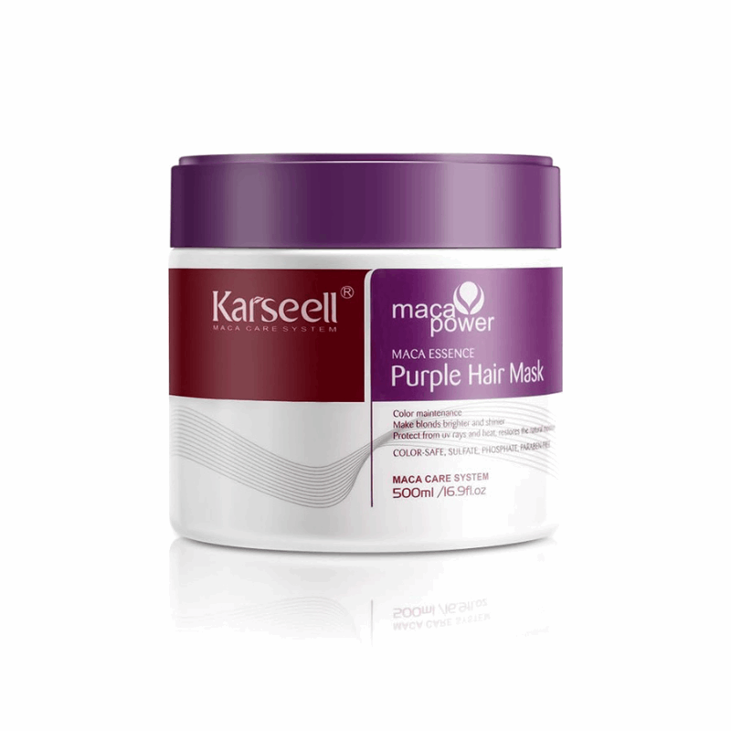 Karseell Maca Purple Mask-500ml Hair Treatments from HairNetwork