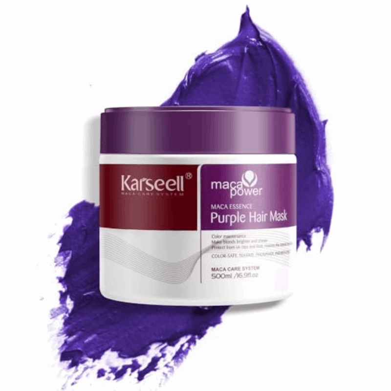 Karseell Maca Purple Mask-500ml Hair Treatments from HairNetwork
